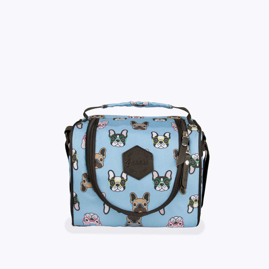 Lunch Bag Lonchera Bag Bull Combo Bulldog Blue Morral Lonchera